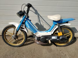 Honda Camino met goud kleurige wielen (4)